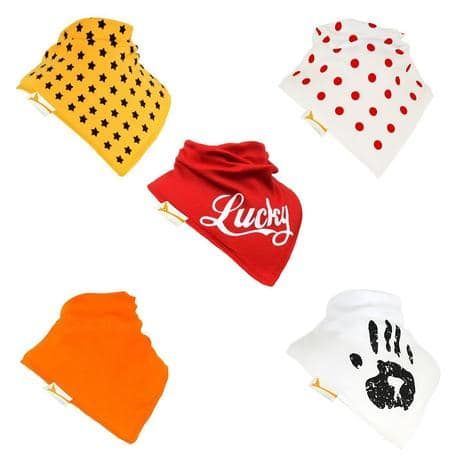 Funky Giraffe Bibs